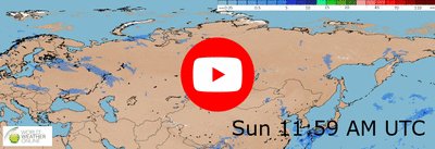 Eastern Europe weather video and map